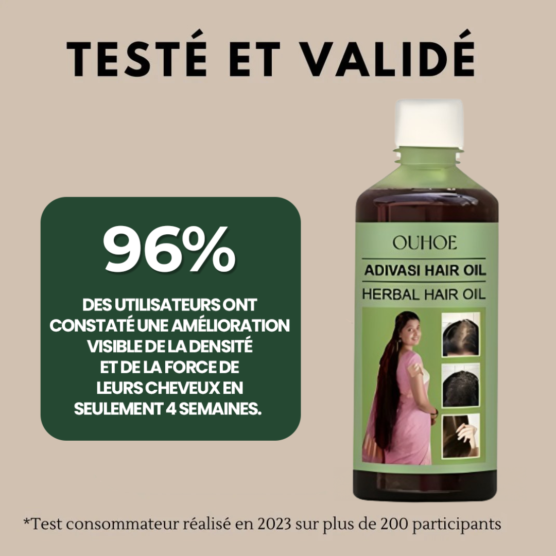 Adivasi™ : Traitement Capillaire Ayurvédique d'Inde – Croissance et Épaisseur